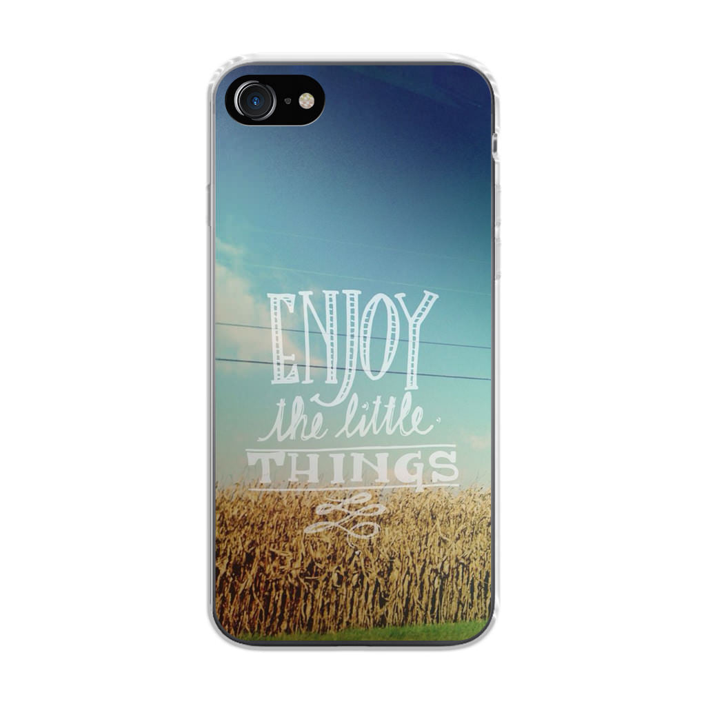 Enjoy The Little Things iPhone SE 3rd Gen 2022 Case