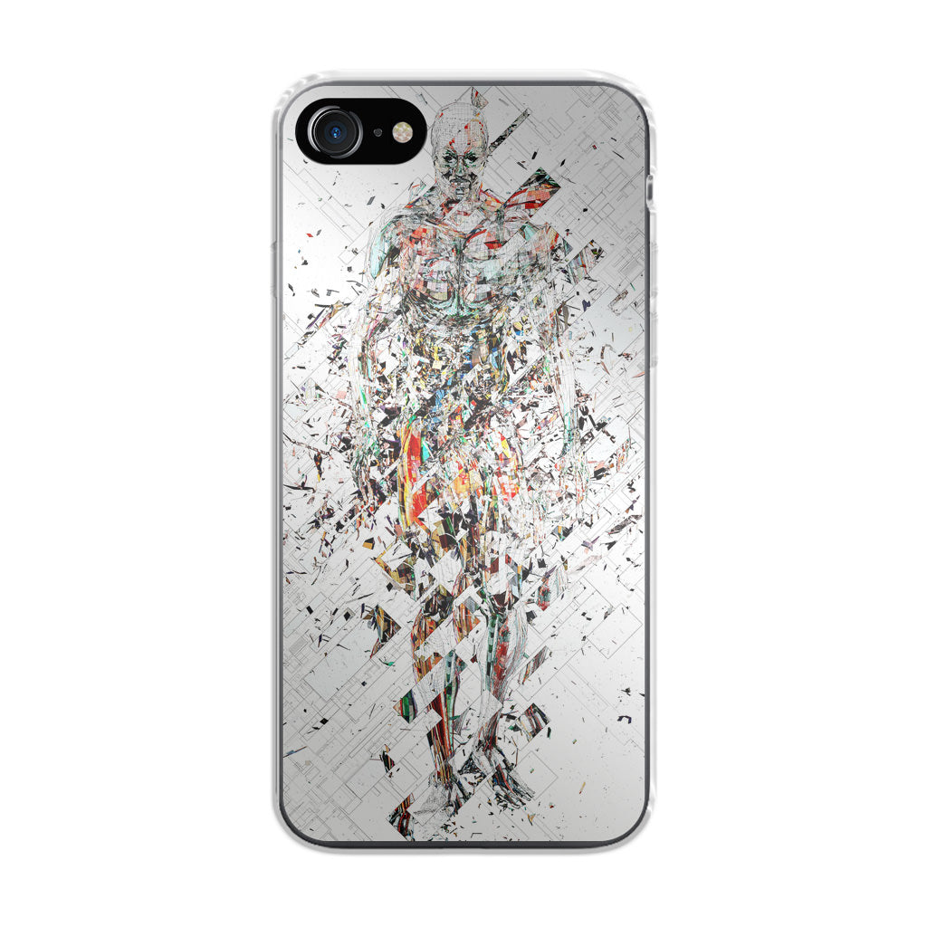 Fragmantacia Art Human Abstract iPhone SE 3rd Gen 2022 Case