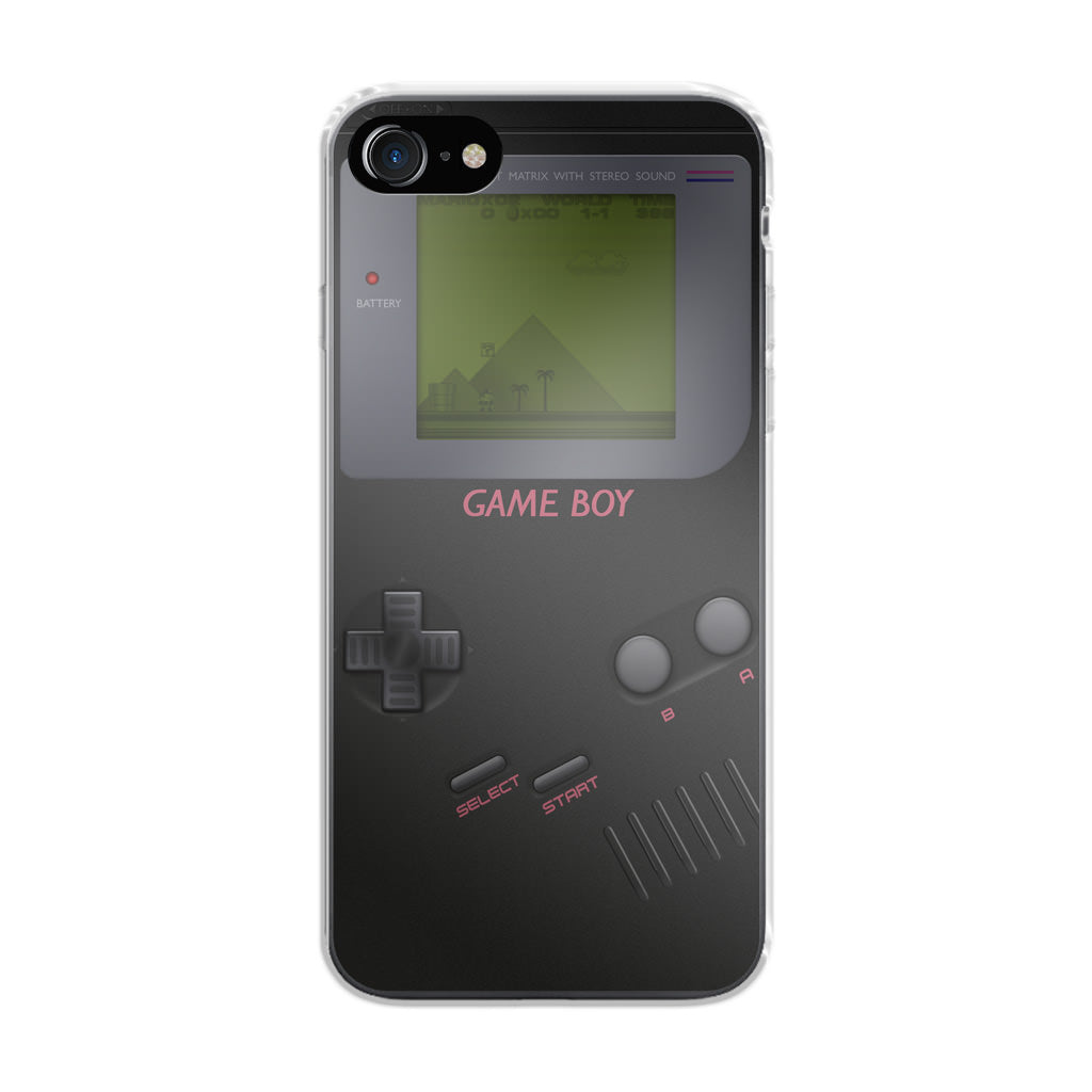 Game Boy Black Model iPhone SE 3rd Gen 2022 Case