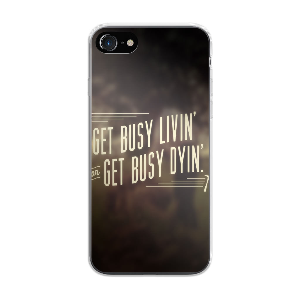 Get Living or Get Dying iPhone SE 3rd Gen 2022 Case