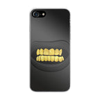 Gold Grillz iPhone SE 3rd Gen 2022 Case