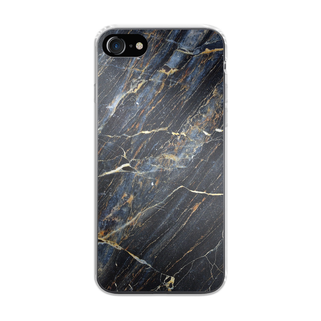 Golden Black Marble iPhone SE 3rd Gen 2022 Case