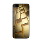 Golden Cubes iPhone SE 3rd Gen 2022 Case