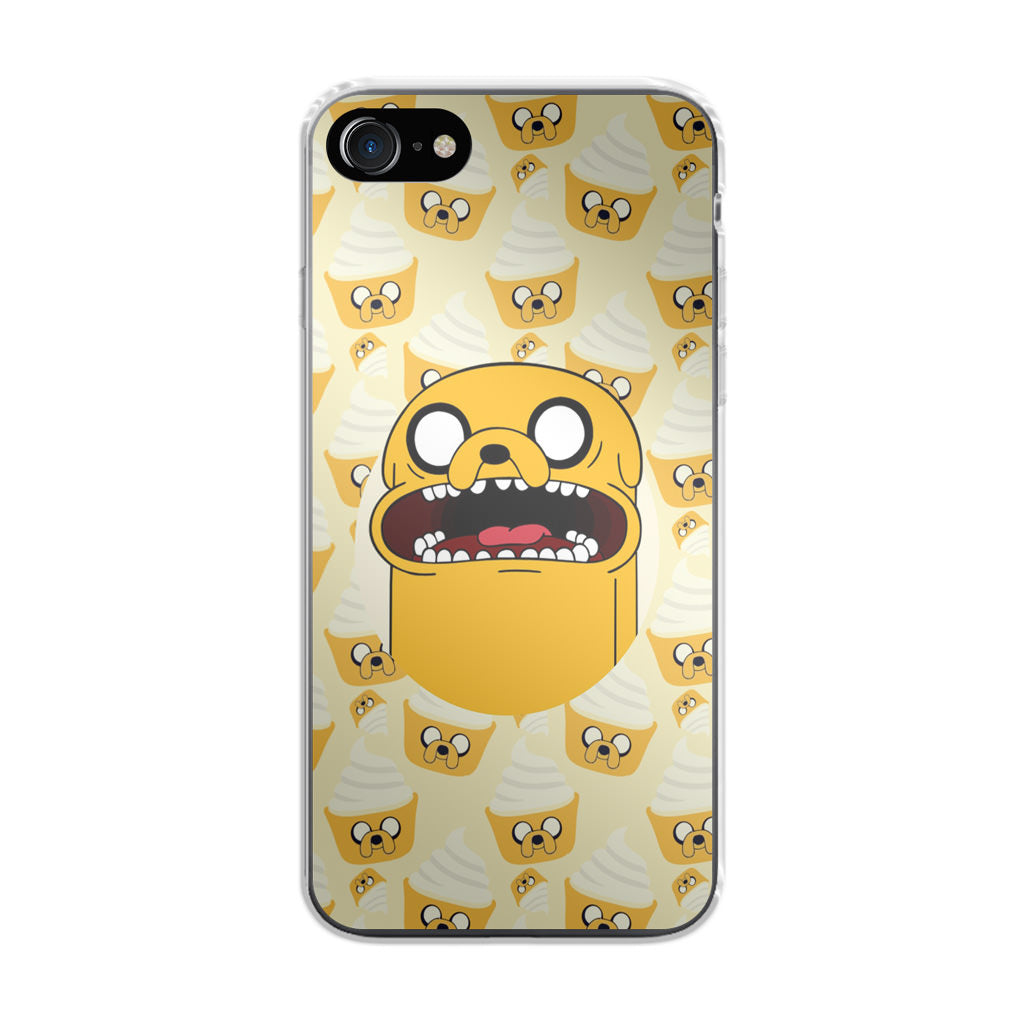 Hora de Advantura Cups Pattern iPhone SE 3rd Gen 2022 Case
