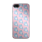 Horned Whales Pattern iPhone SE 3rd Gen 2022 Case