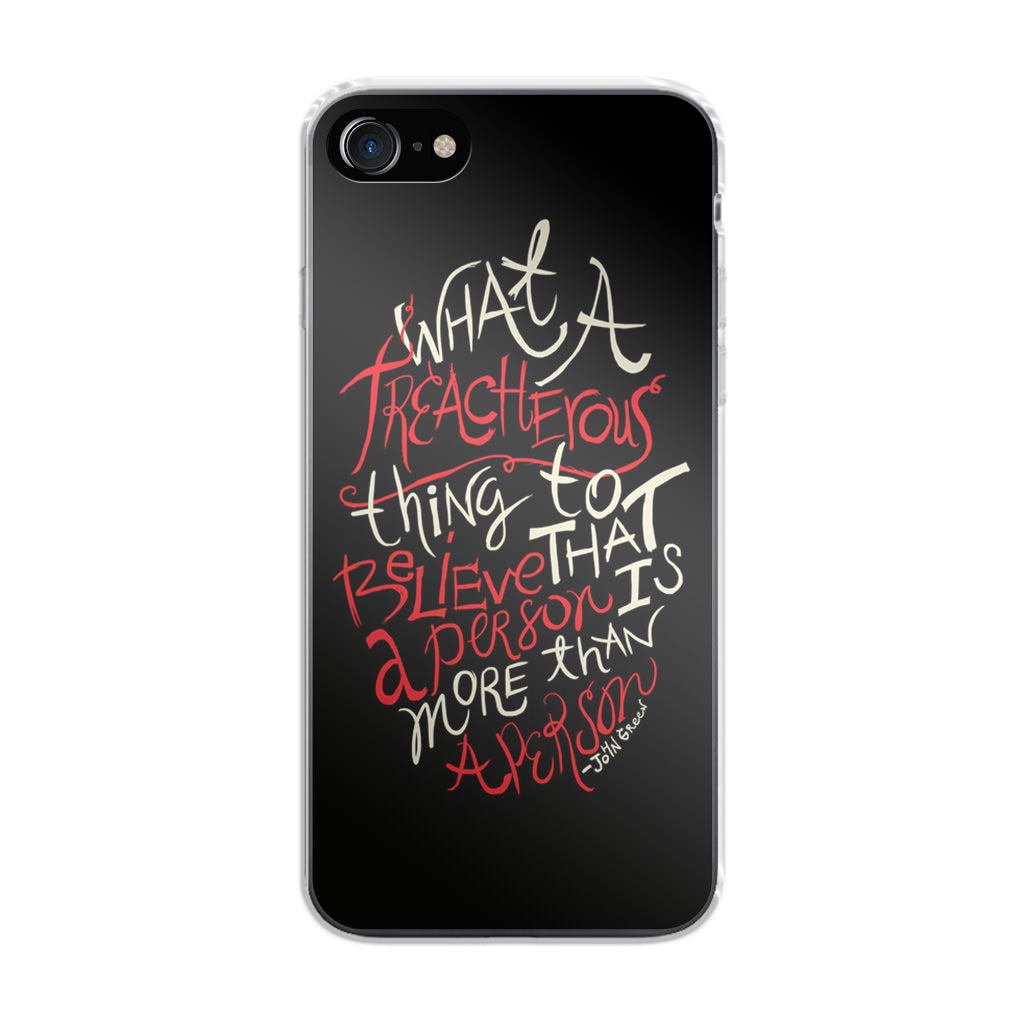 John Green Quotes More Than A Person iPhone SE 3rd Gen 2022 Case