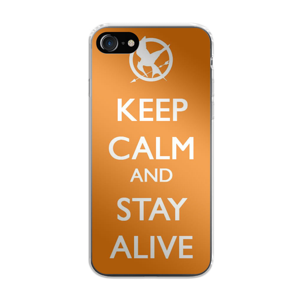 Keep Calm and Stay Alive iPhone SE 3rd Gen 2022 Case
