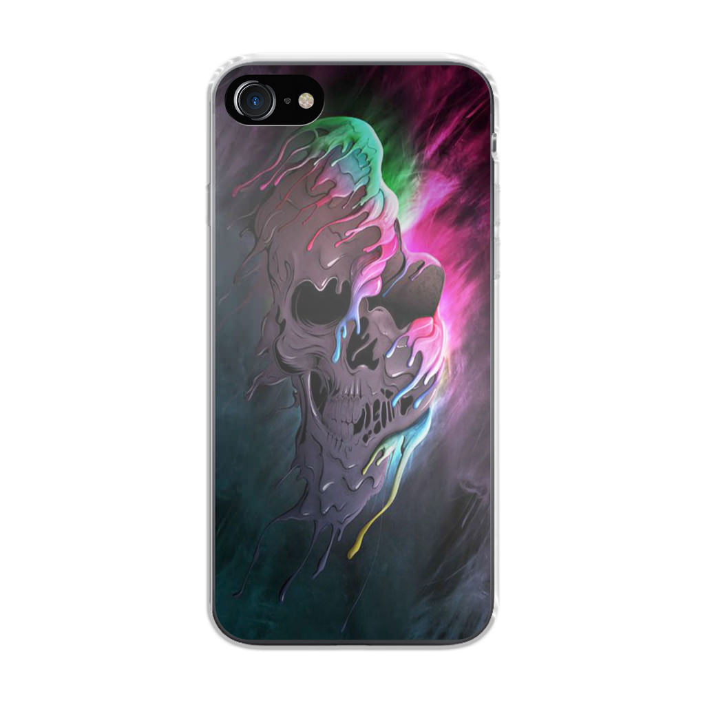 Melted Skull iPhone SE 3rd Gen 2022 Case