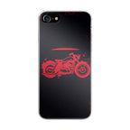 Motorcycle Red Art iPhone SE 3rd Gen 2022 Case
