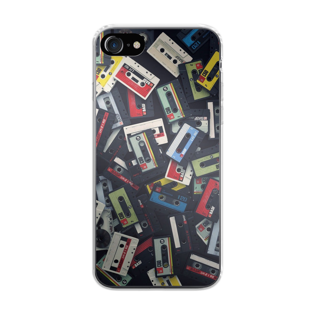 Old Vintage Cassettes iPhone SE 3rd Gen 2022 Case