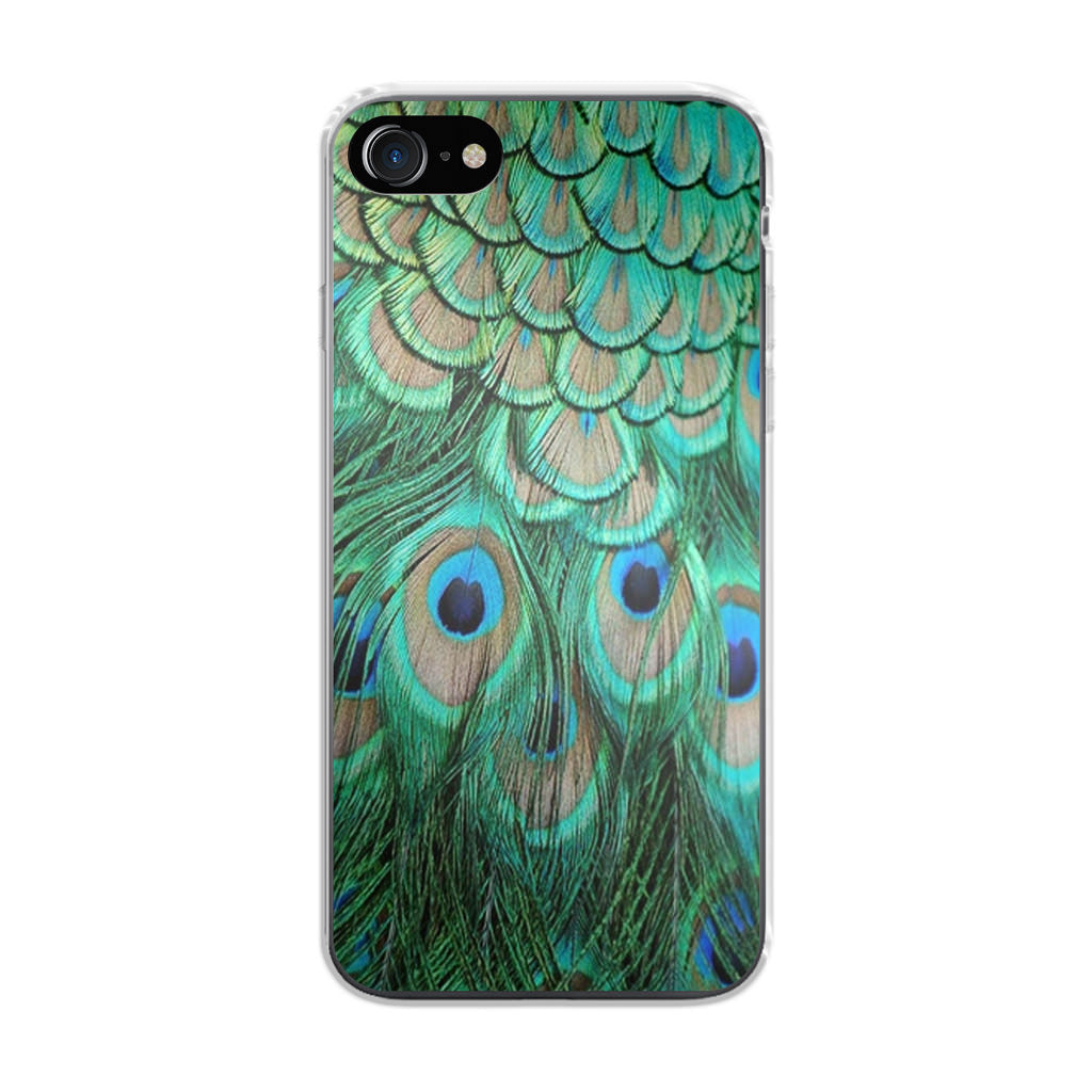 Peacock Feather iPhone SE 3rd Gen 2022 Case