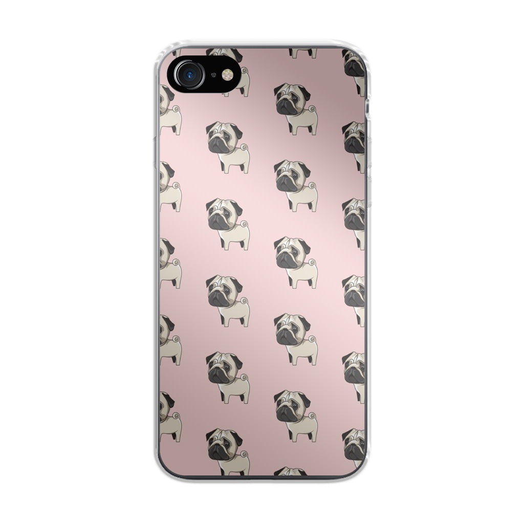 Pugs Pattern iPhone SE 3rd Gen 2022 Case