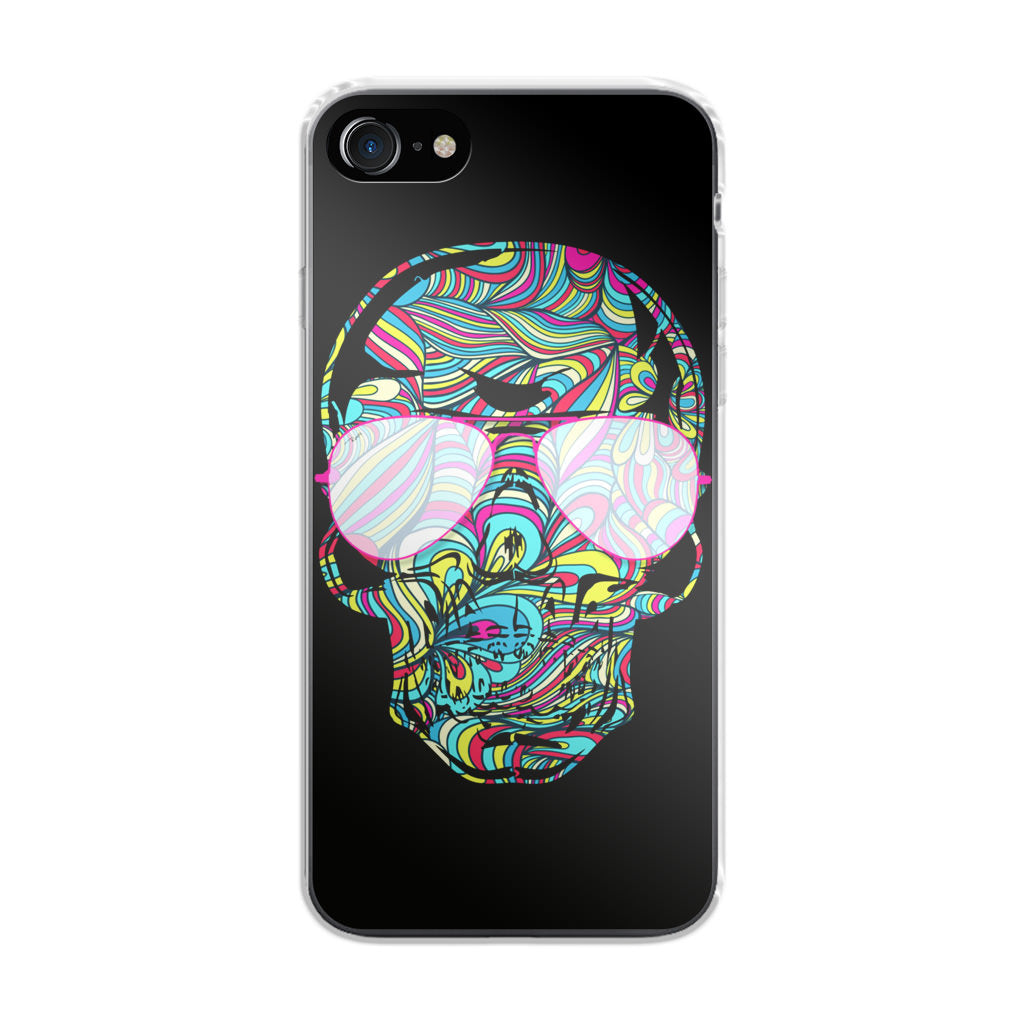 Stylish Skull iPhone SE 3rd Gen 2022 Case