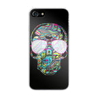 Stylish Skull iPhone SE 3rd Gen 2022 Case