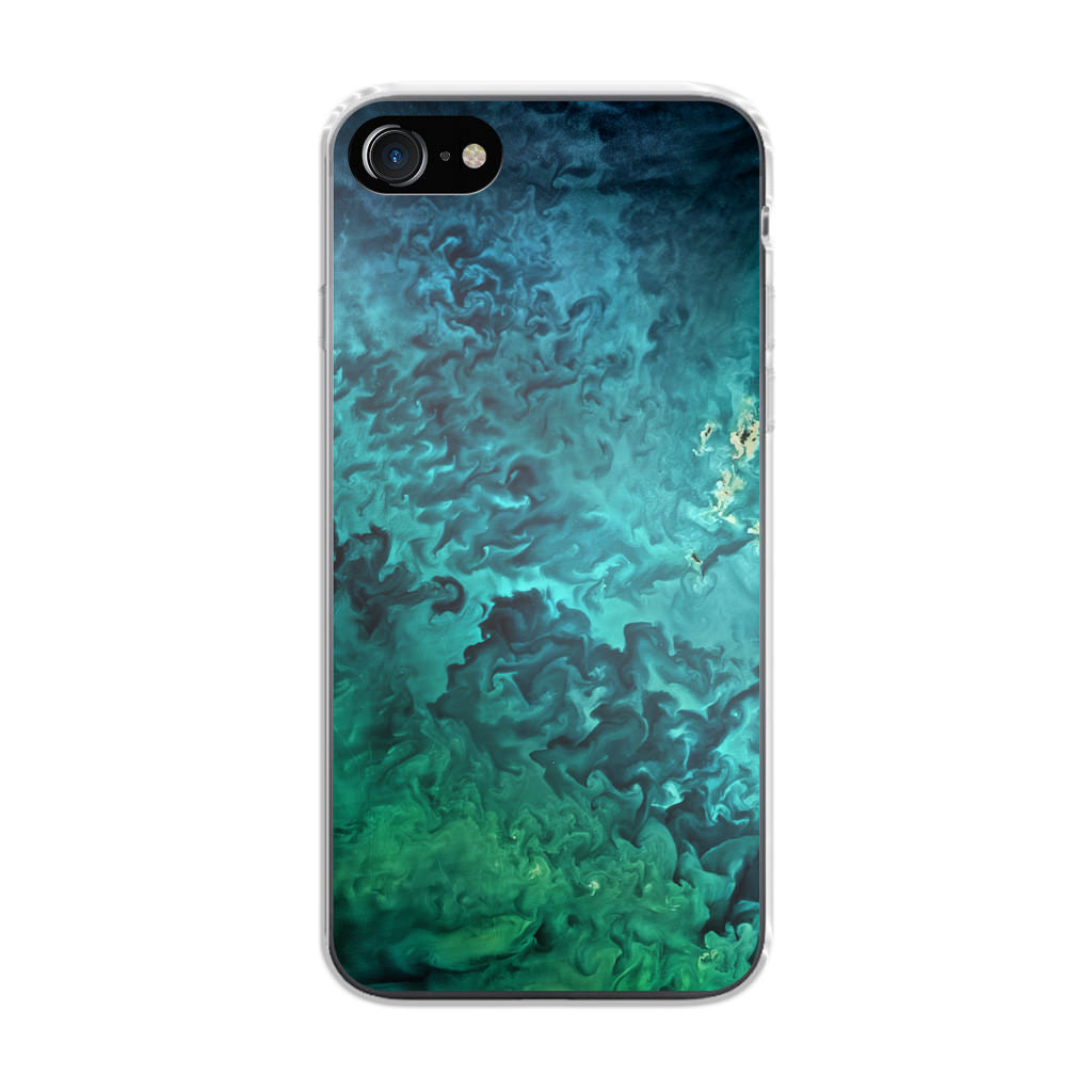 Swirls In The Yellow Sea iPhone SE 3rd Gen 2022 Case