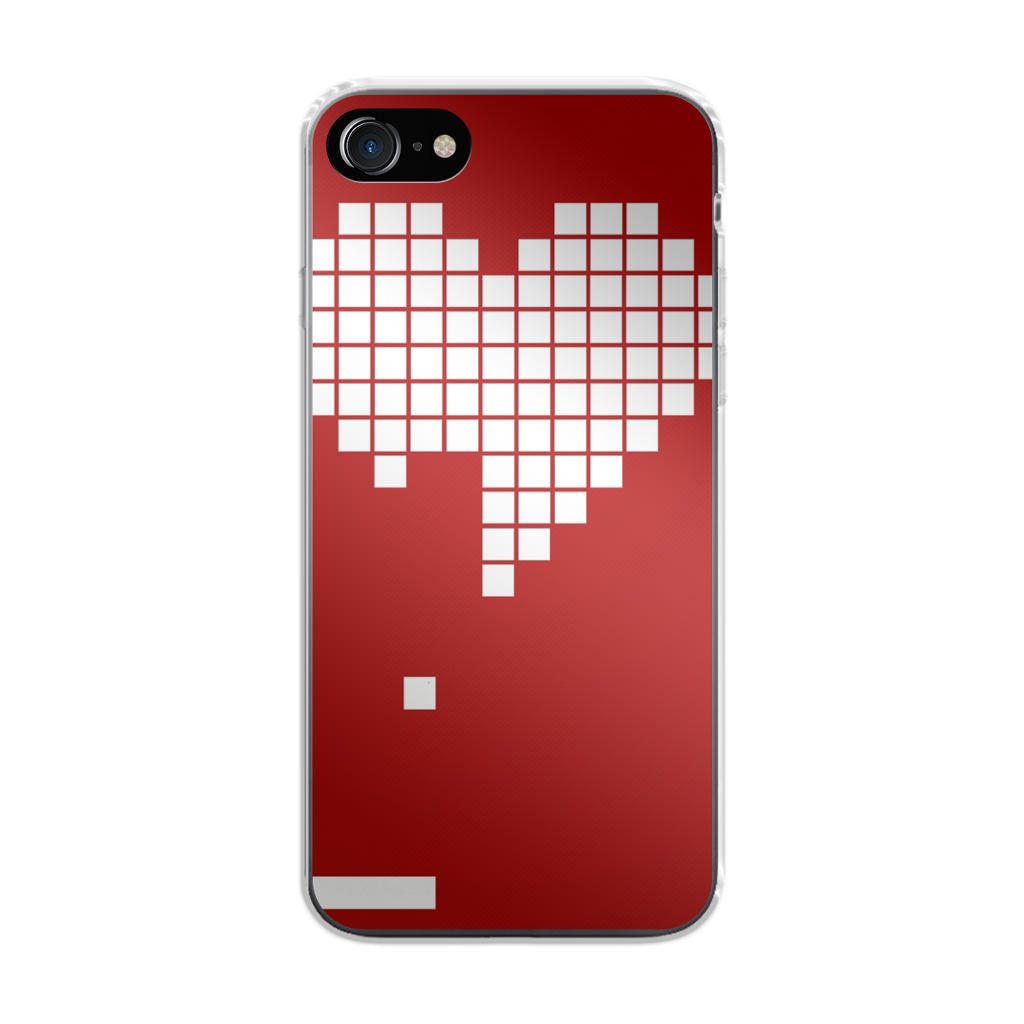 Tetris Heart iPhone SE 3rd Gen 2022 Case