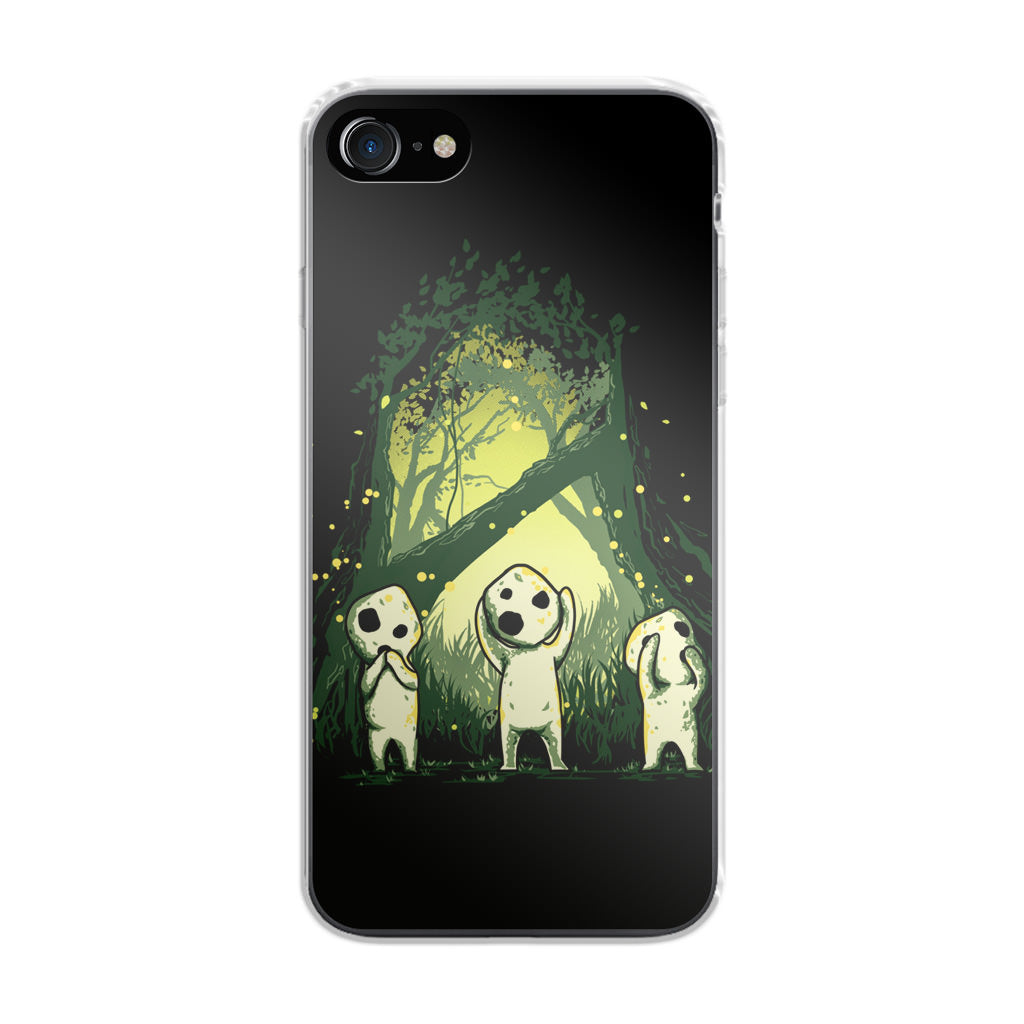 Three Wise Of Kodama iPhone SE 3rd Gen 2022 Case