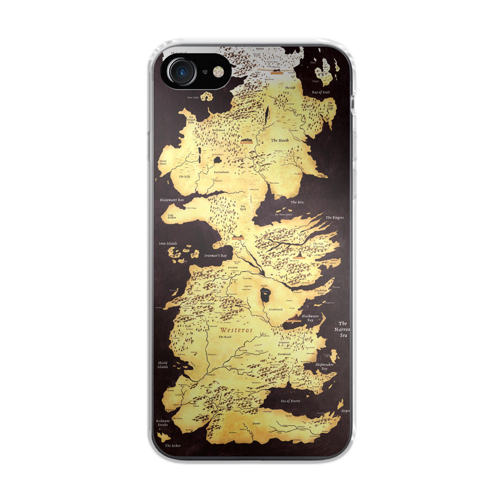Westeros Map iPhone SE 3rd Gen 2022 Case