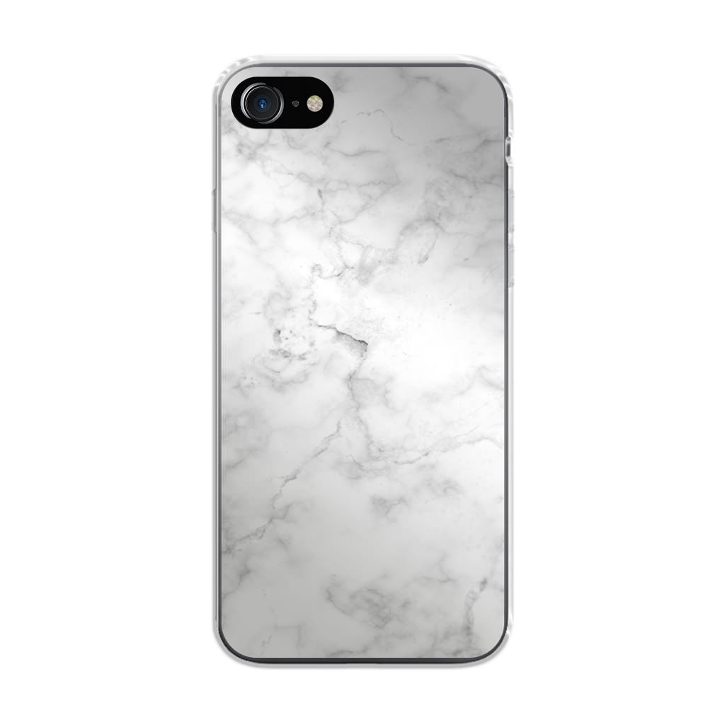 White Marble iPhone SE 3rd Gen 2022 Case