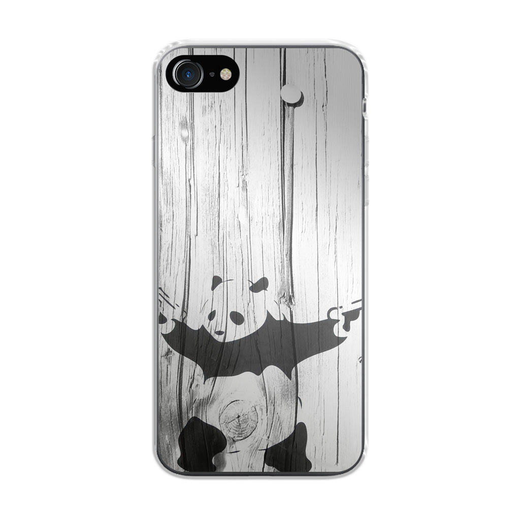 Banksy Graffiti Panda iPhone SE 3rd Gen 2022 Case