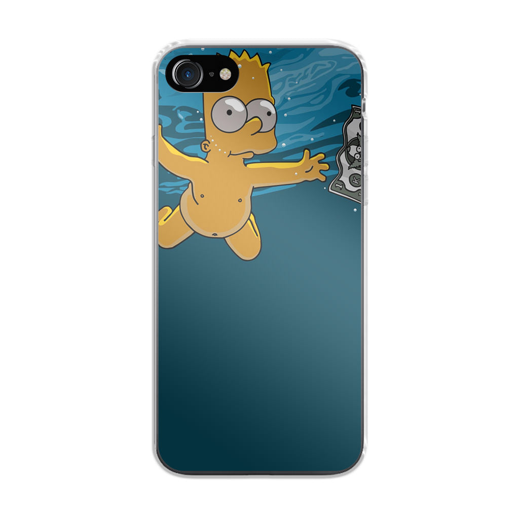 Bart Swimming For Money iPhone SE 3rd Gen 2022 Case