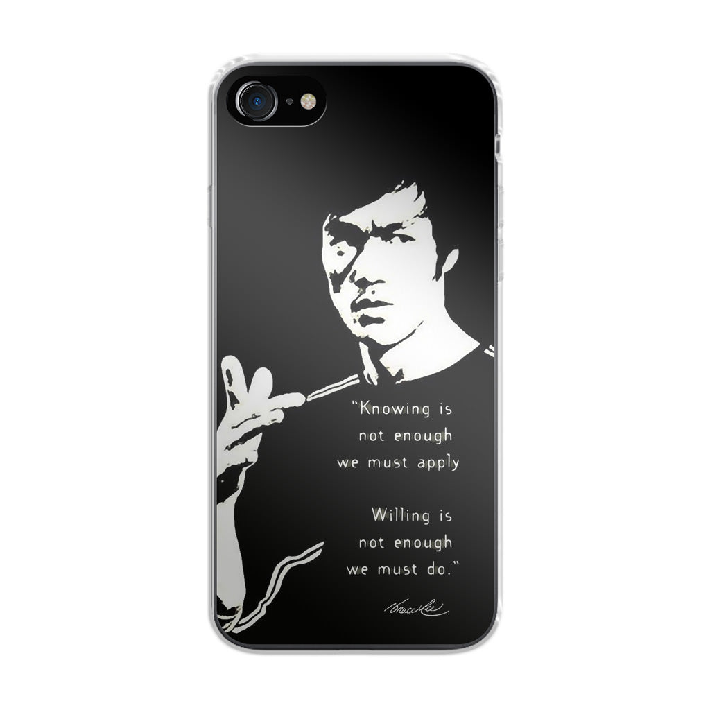 Bruce Lee Quotes iPhone SE 3rd Gen 2022 Case