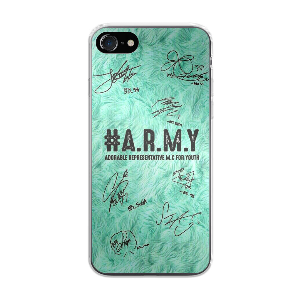 BTS Army Signature iPhone SE 3rd Gen 2022 Case
