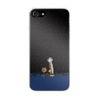 Calvin and Hobbes Space iPhone SE 3rd Gen 2022 Case
