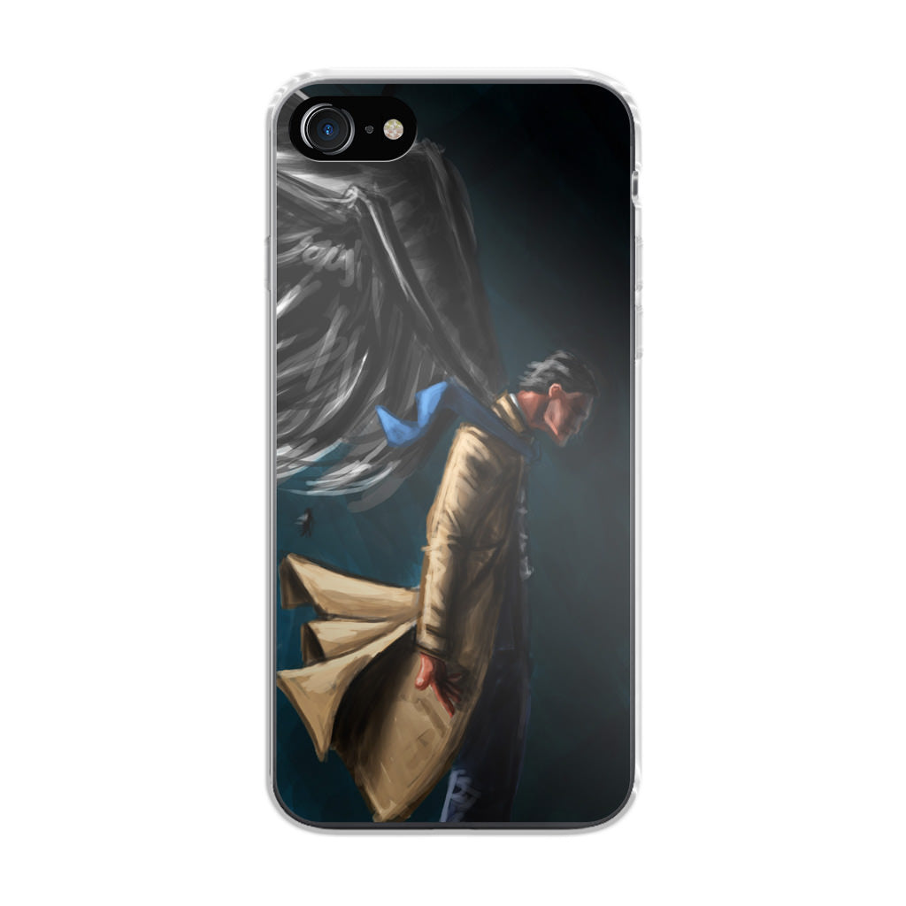 Castiel Supernatural Art iPhone SE 3rd Gen 2022 Case