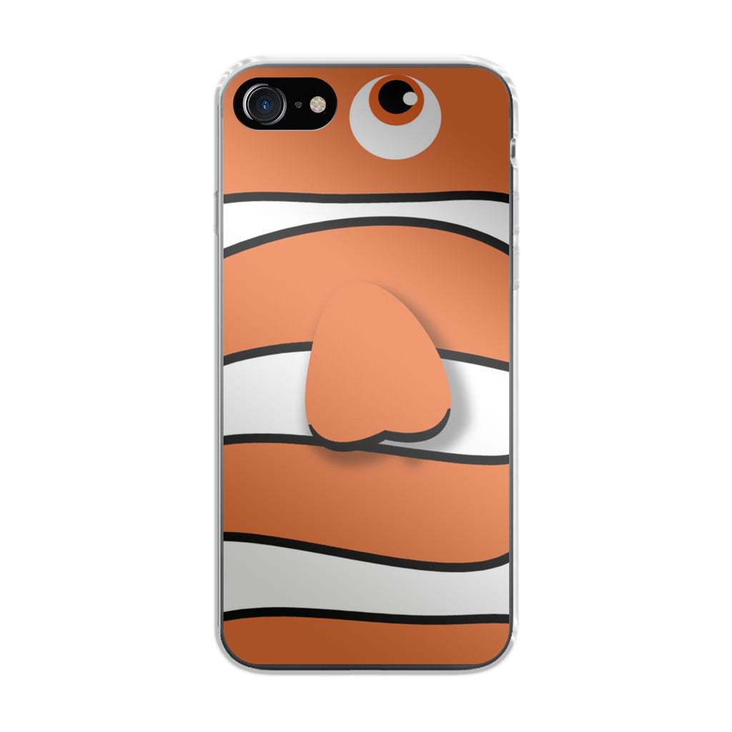 Clownfish Cartoon iPhone SE 3rd Gen 2022 Case