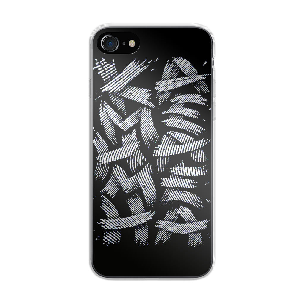 Dragon Ball Kamehameha Font Art iPhone SE 3rd Gen 2022 Case