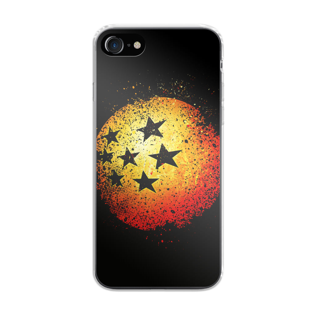 Dragon Ball Seven Stars iPhone SE 3rd Gen 2022 Case