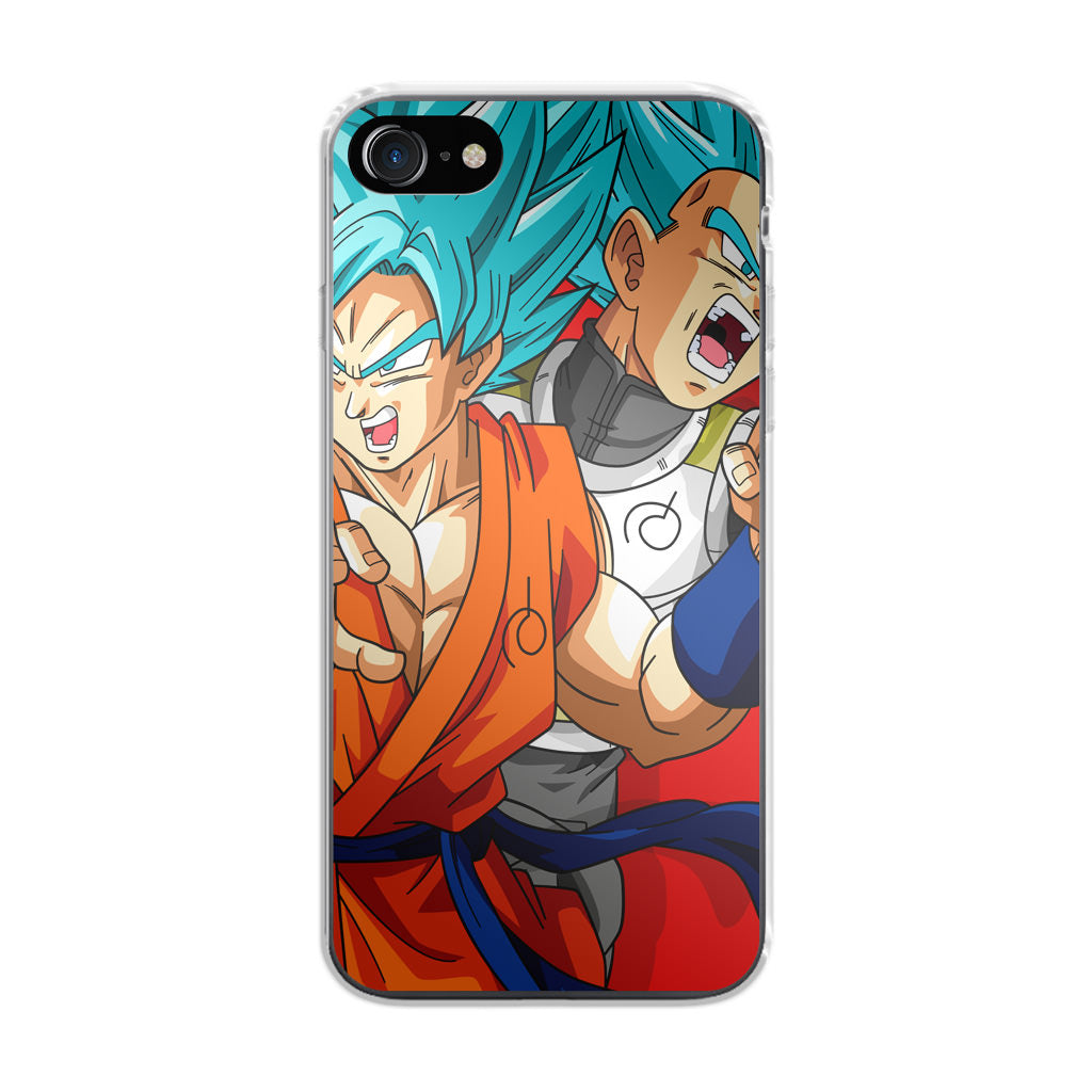 Dragon Ball Super SSGSS Goku And Vegeta iPhone SE 3rd Gen 2022 Case