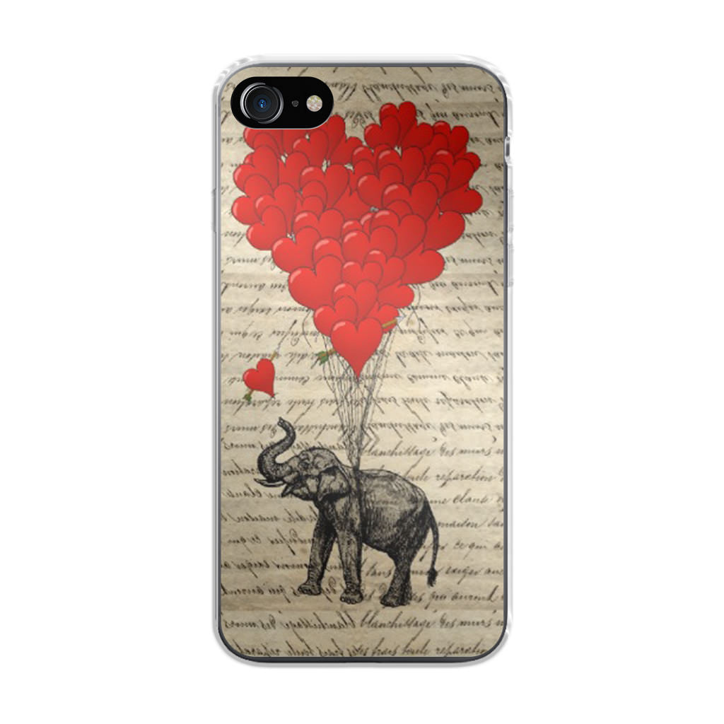 Elephant And Heart iPhone SE 3rd Gen 2022 Case