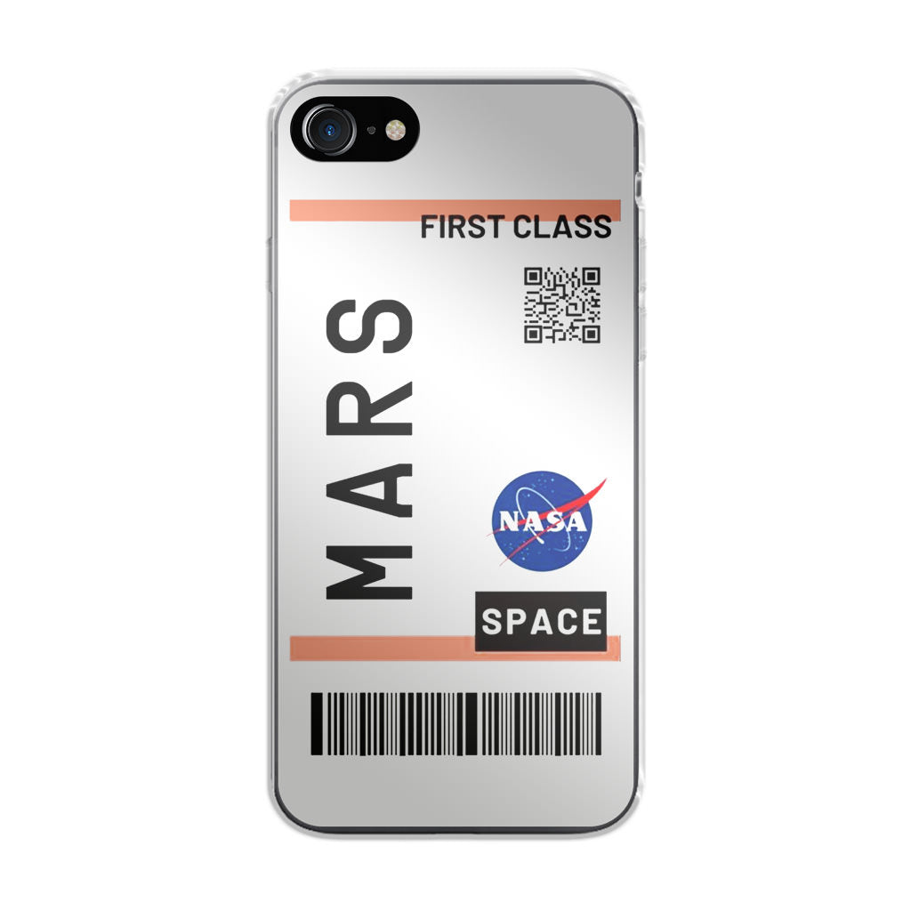 First Class Ticket To Mars iPhone SE 3rd Gen 2022 Case