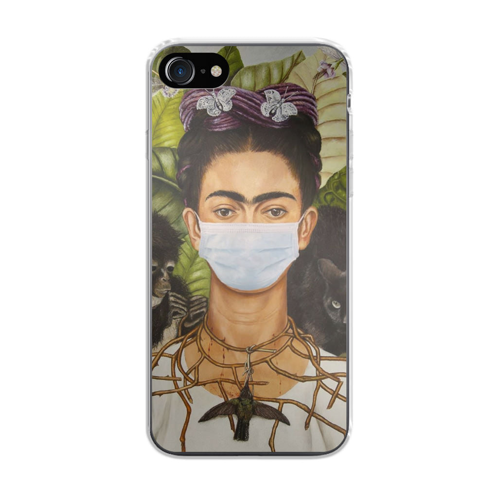 Frida Kahlo Wear Mask iPhone SE 3rd Gen 2022 Case