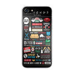 Friends TV Show Quotes Poster iPhone SE 3rd Gen 2022 Case