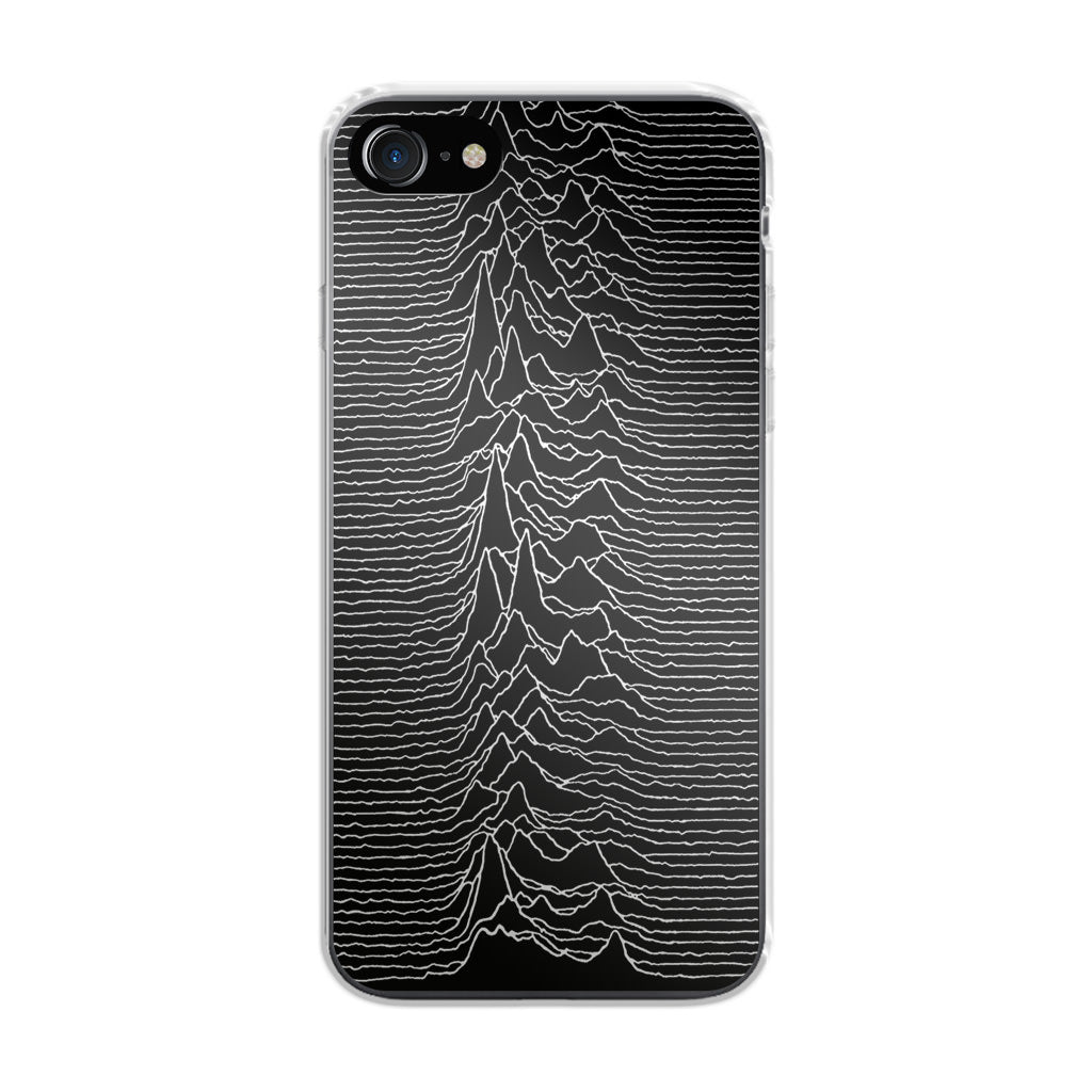 Joy Division Unknown Pleasures iPhone SE 3rd Gen 2022 Case