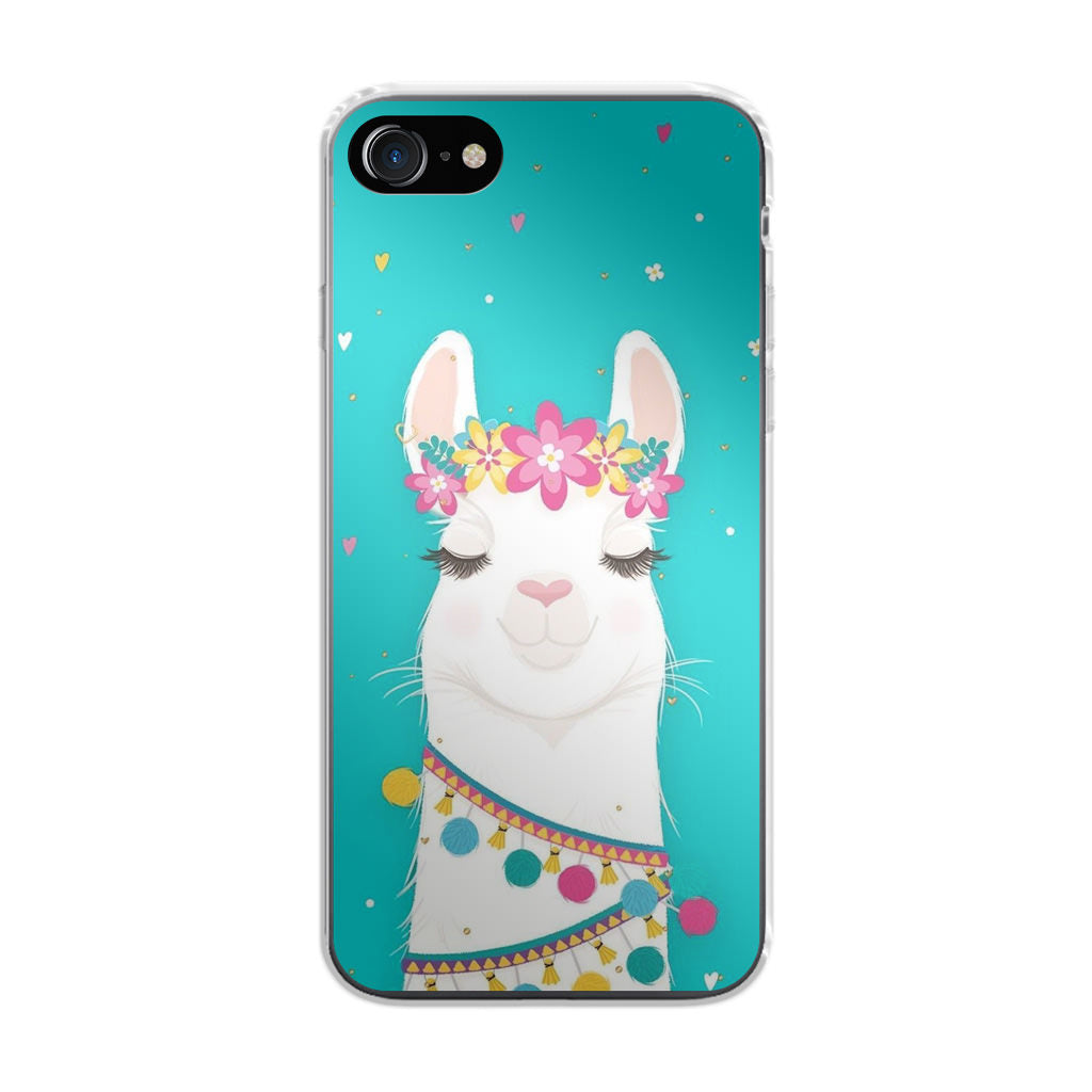 Llama Art iPhone SE 3rd Gen 2022 Case