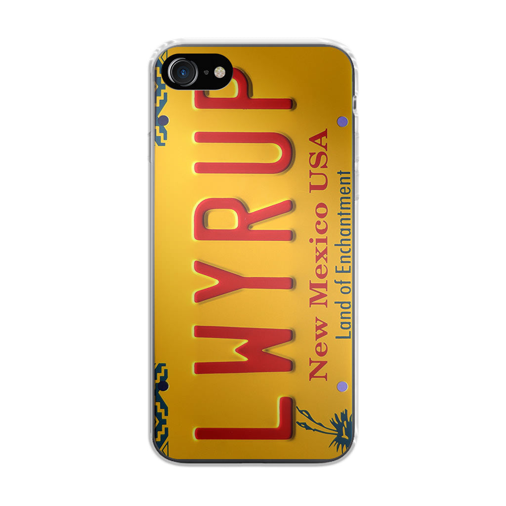 LWYRUP License Plate iPhone SE 3rd Gen 2022 Case