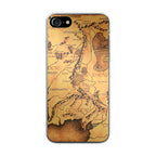 Middle Earth Map Hobbit iPhone SE 3rd Gen 2022 Case