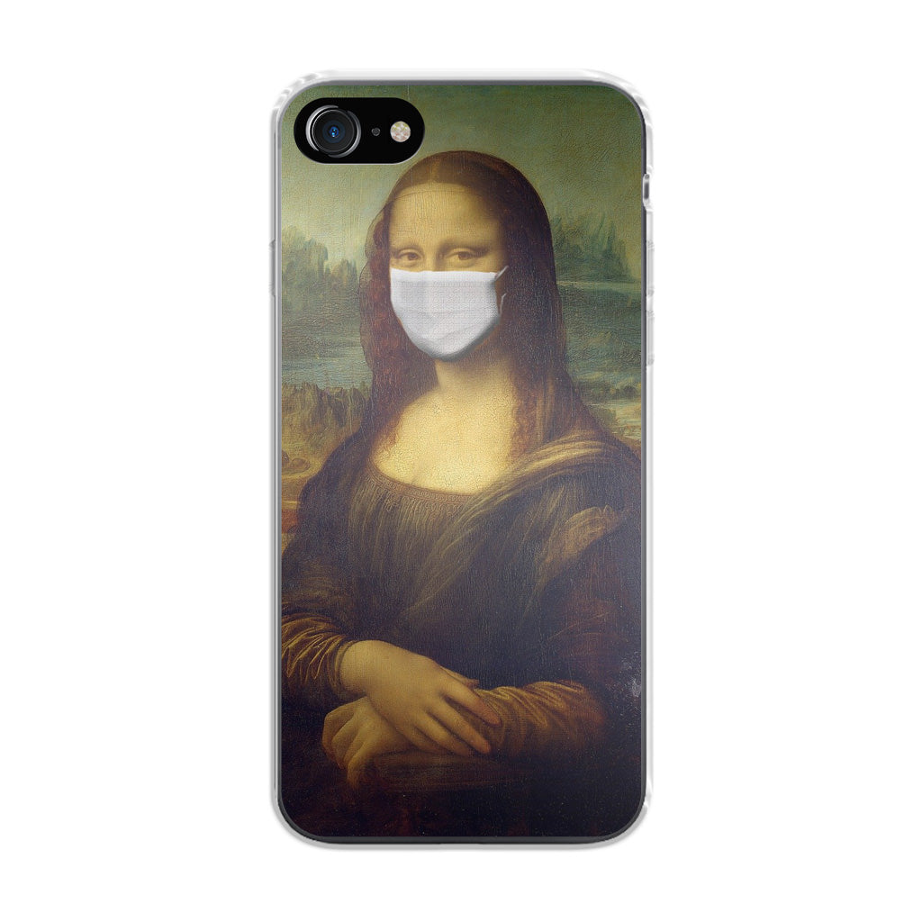 Monalisa In Pandemic iPhone SE 3rd Gen 2022 Case