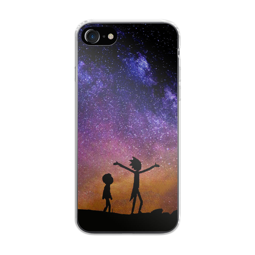 Morty Space Nebula iPhone SE 3rd Gen 2022 Case
