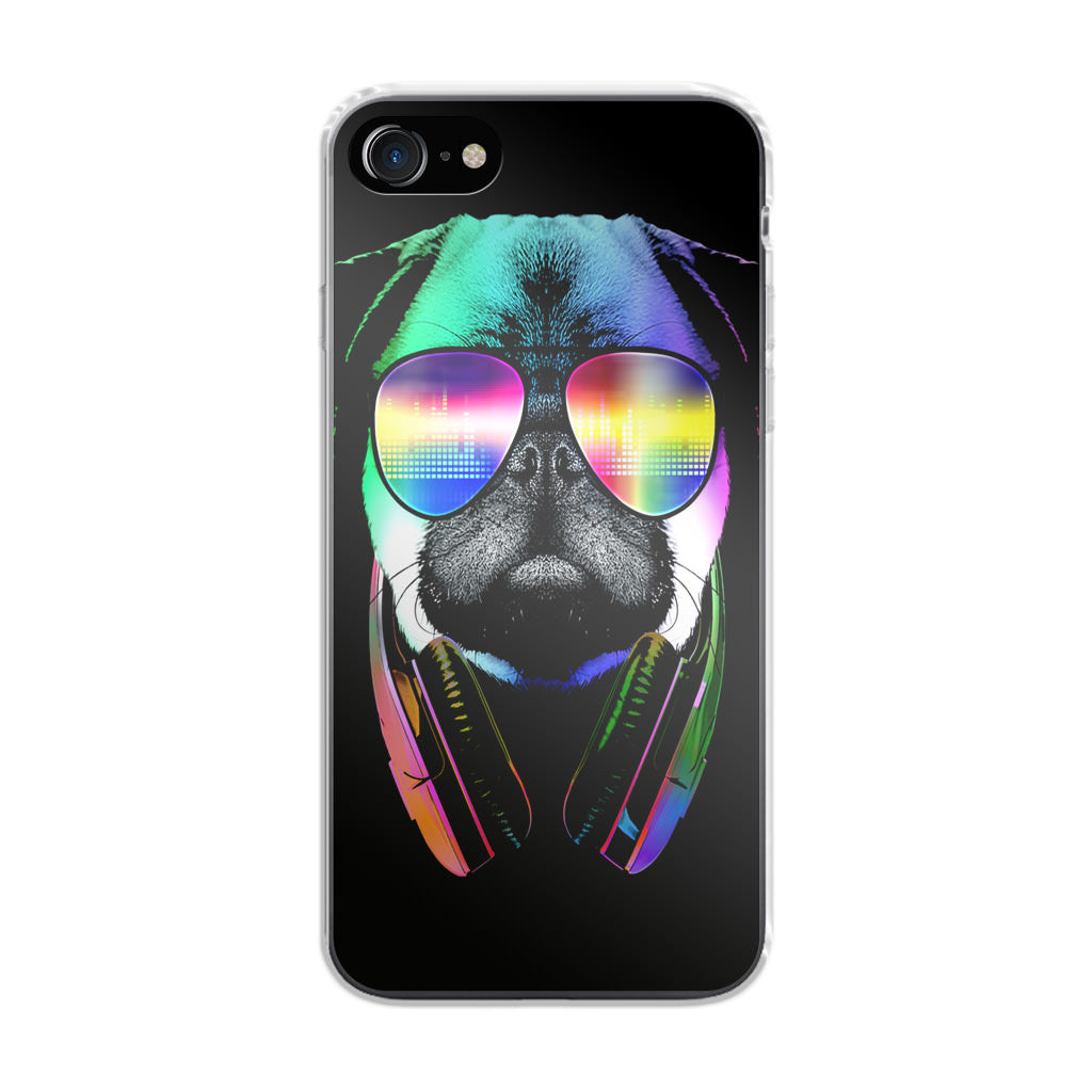 Music Lover Pug V iPhone SE 3rd Gen 2022 Case