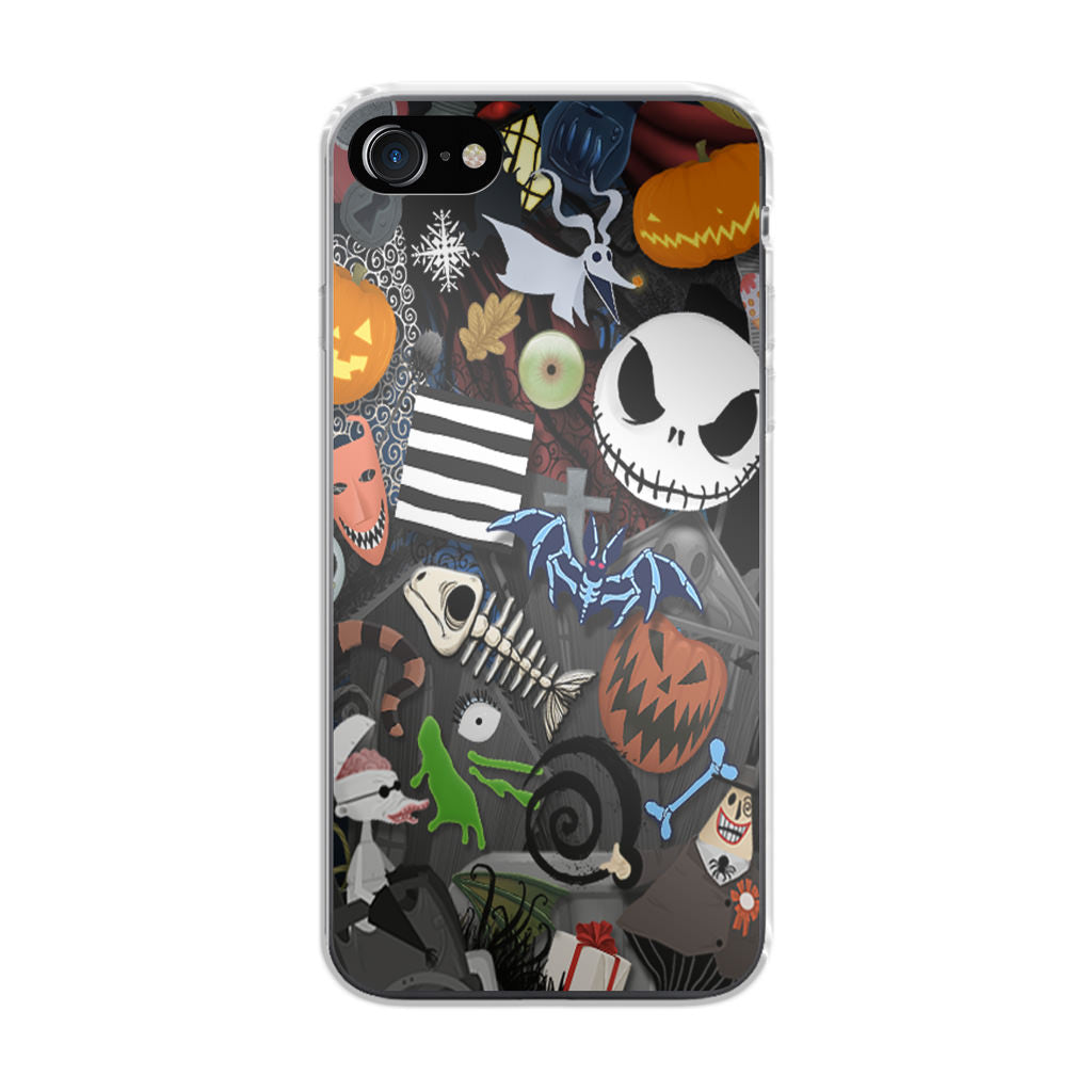 Nightmare Before Chrismast Collage iPhone SE 3rd Gen 2022 Case