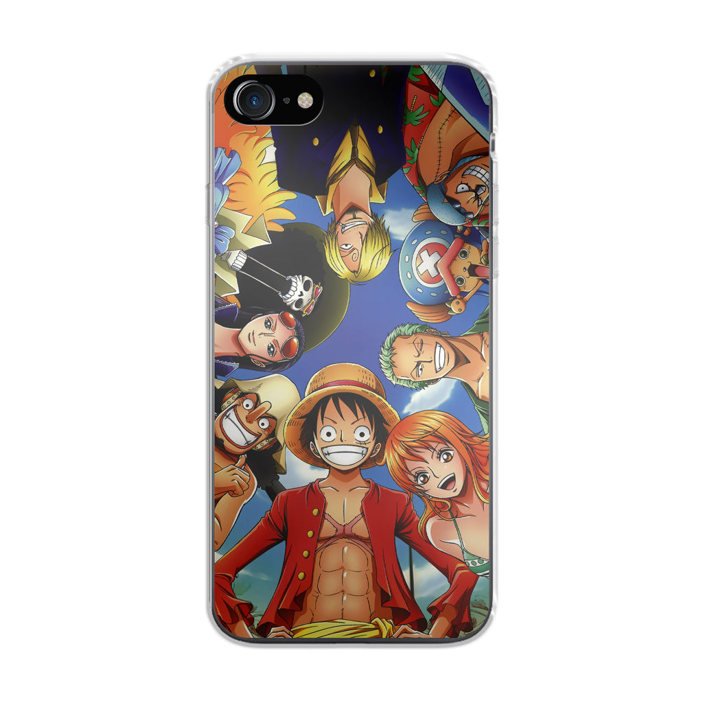 One Piece Luffy Crew iPhone SE 3rd Gen 2022 Case