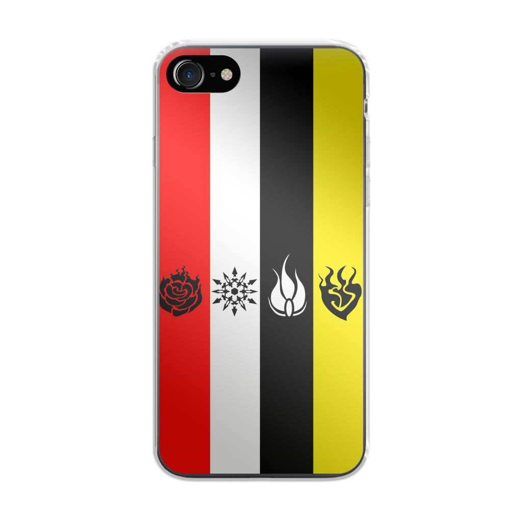 RWBY All Symbols iPhone SE 3rd Gen 2022 Case