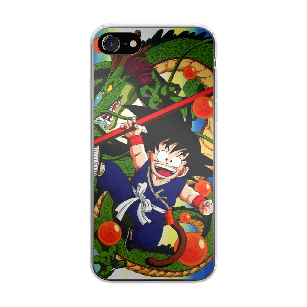Shenlong And Little Goku Dragon Ball iPhone SE 3rd Gen 2022 Case