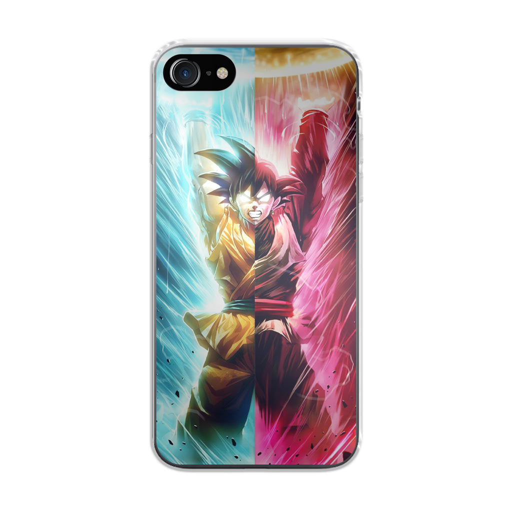 Spirit Bomb Split Goku Dragon Ball iPhone SE 3rd Gen 2022 Case