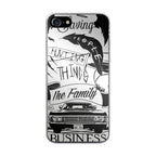 Supernatural Family Business Saving People iPhone SE 3rd Gen 2022 Case